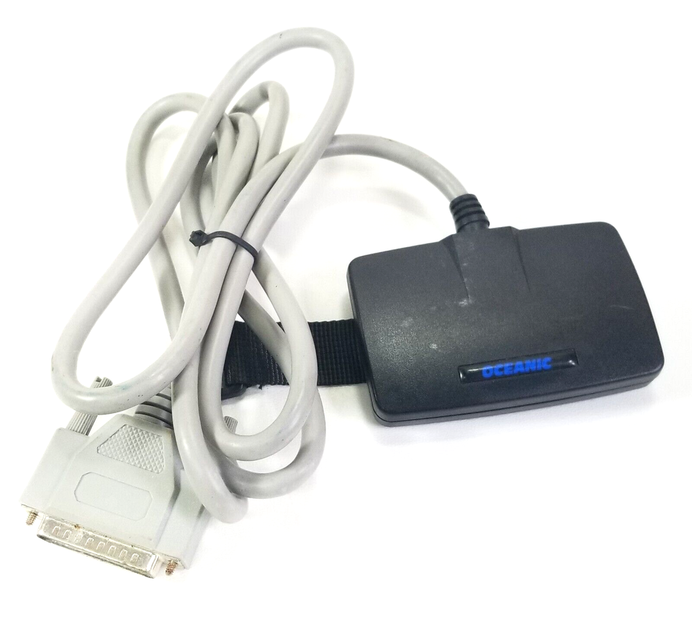 Oceanic DataTrans Plus Data Download Interface Cable Scuba Dive OceanLog