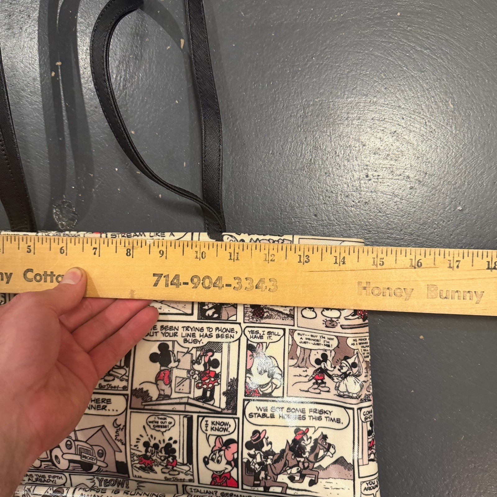 Kate Spade x Disney Tote Bag Minnie Mouse Comic