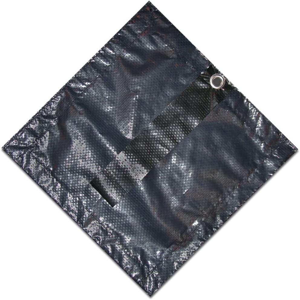 Cubierta Rectangular para Piscina Sobre el Suelo 20x44 ft Resistente a Rayos Sol