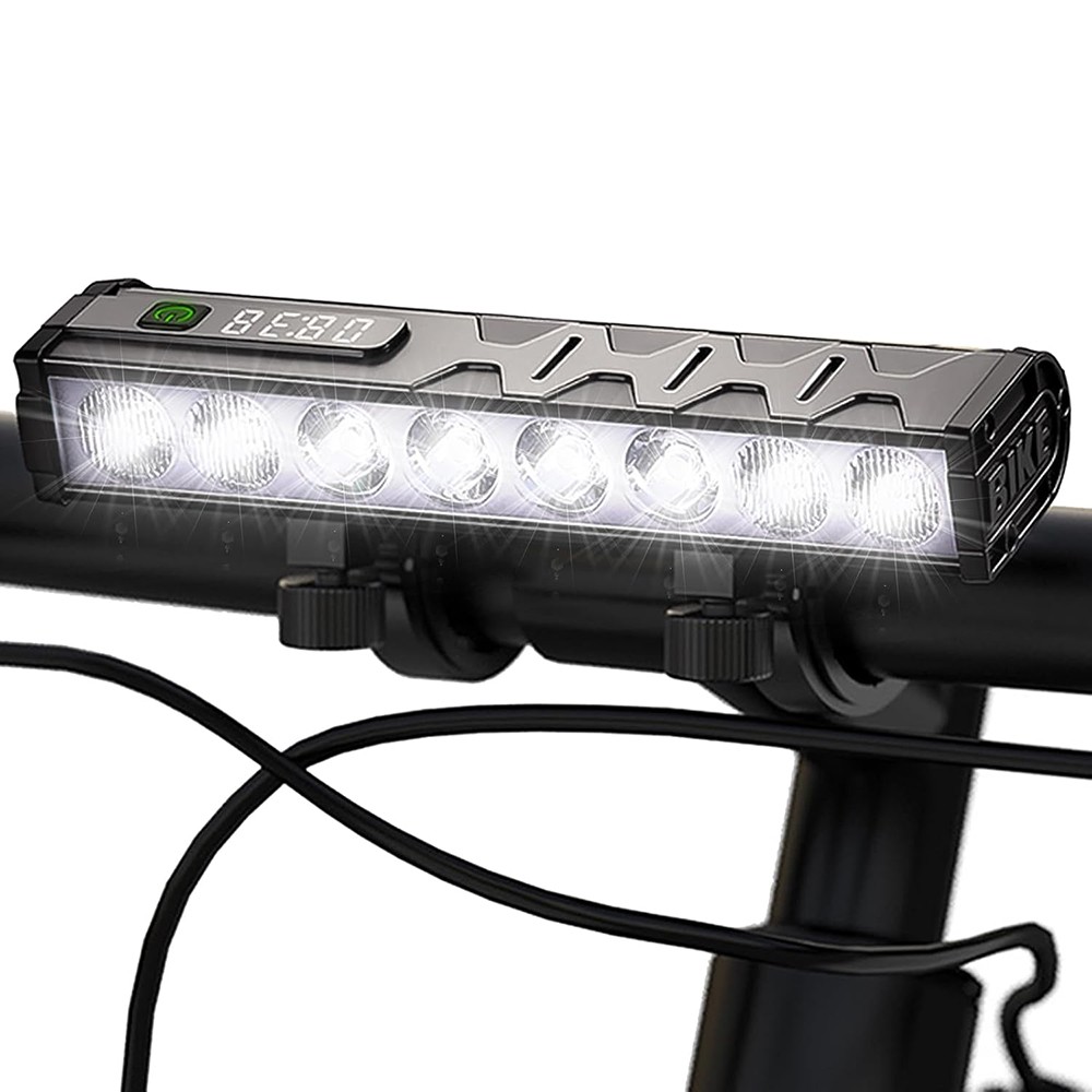 USB Rechargeable Bicycle Front Headlight Super Bright LED Bike Light Waterproof