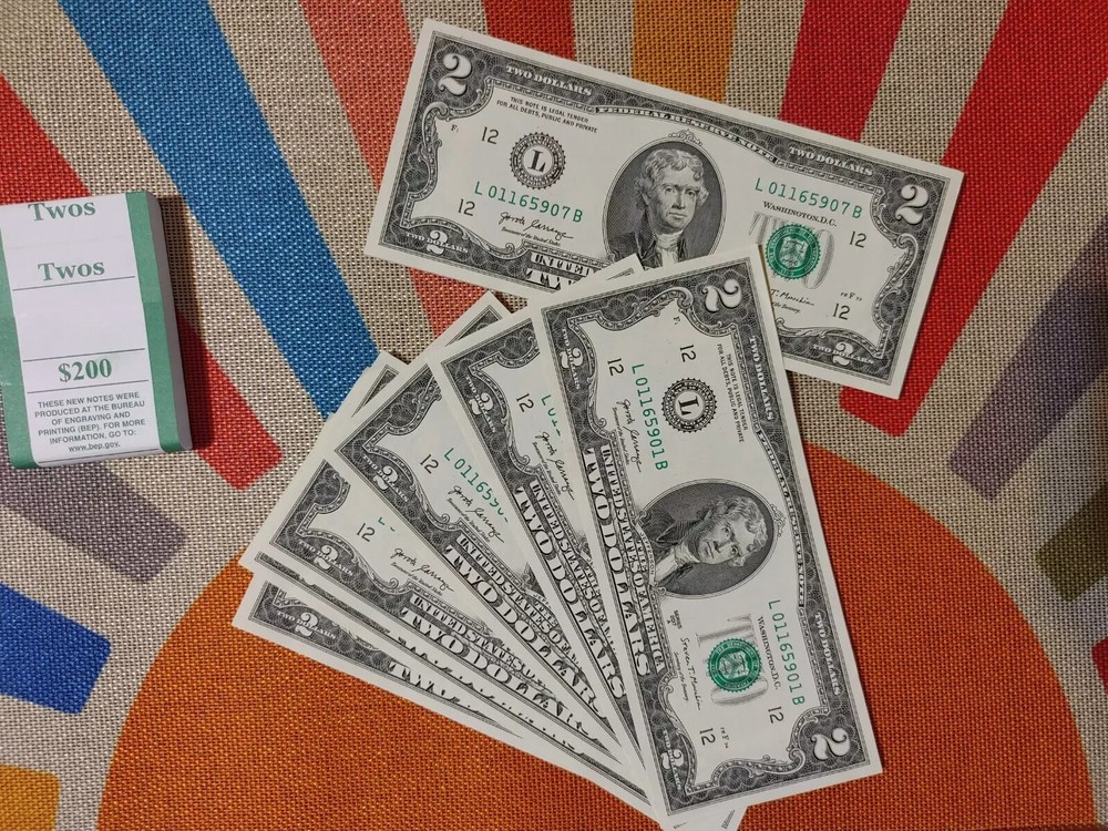 $2 Two Dollar Bill - 2017A - Uncirculated - BEP