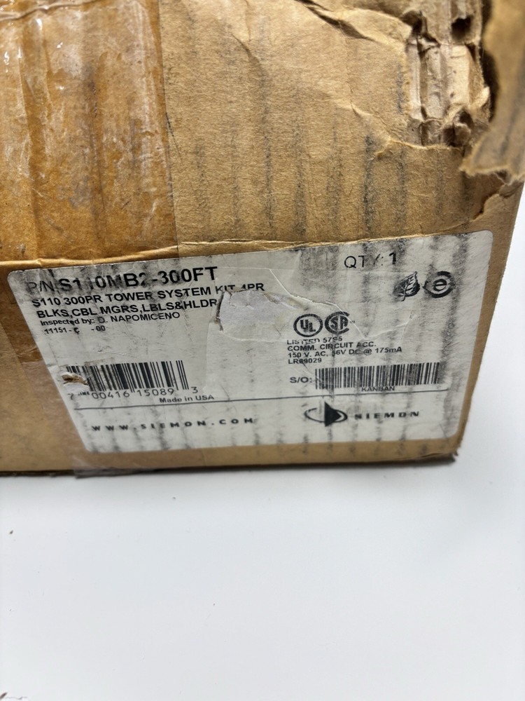 Siemon Tower System Kit S110mb2-300ft