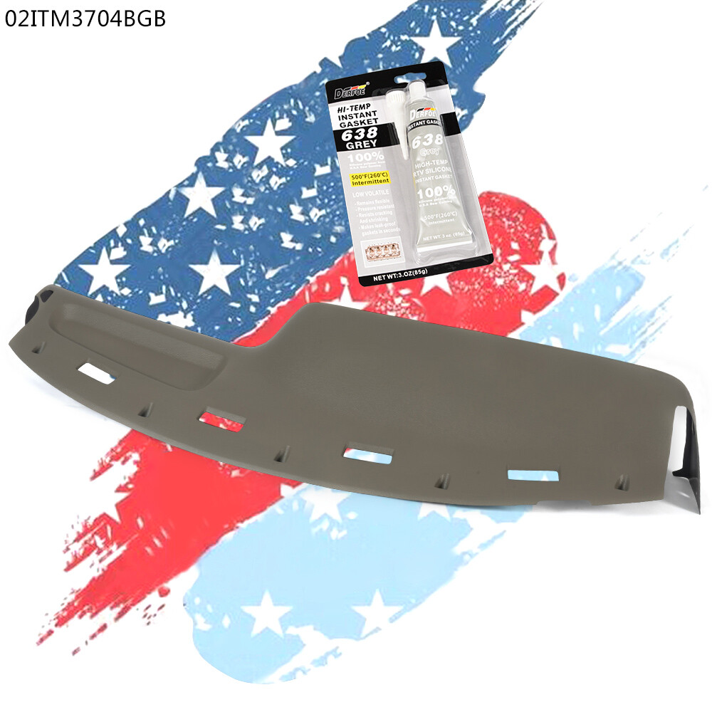 New Fit For 94-97 Dodge Ram 1500 2500 3500 Molded ABS Plastic Dash Cover Skin