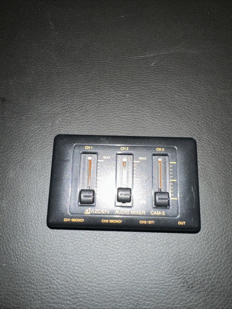 Azden audio mixer Cam-3