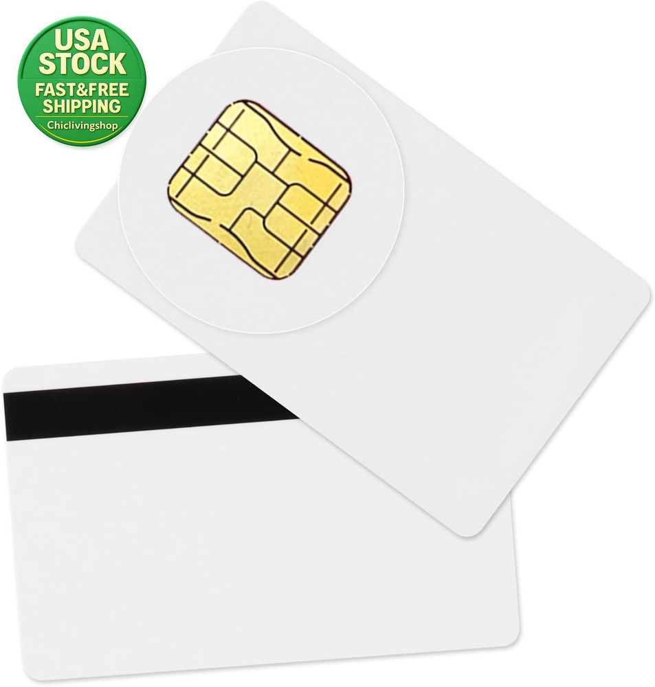 J3R180 Java Smart Card Replacement for J2A040 3 Pack with HICO Magnetic Stripe