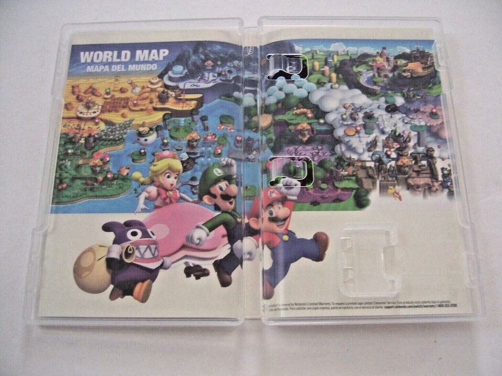Replacement ORIGINAL Case Box Insert Nintendo Switch Super Mario Bros. U Deluxe