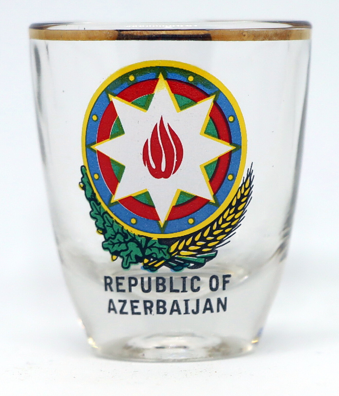 AZERBAIJAN SHOT GLASS SHOTGLASS