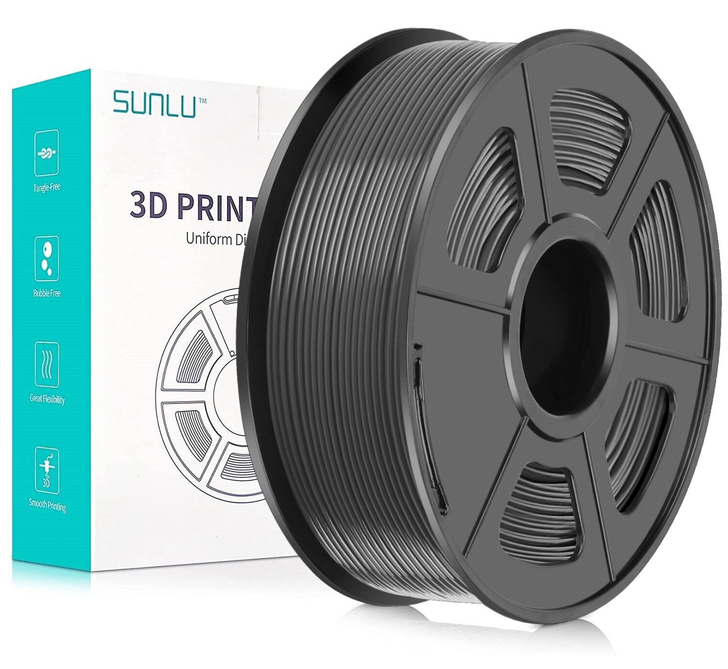 【BUY4 PAY FOR 3】SUNLU PLA/PLA PLUS/PETG/SILK/ABS/META/MATTE 1KG TPU500G Filament