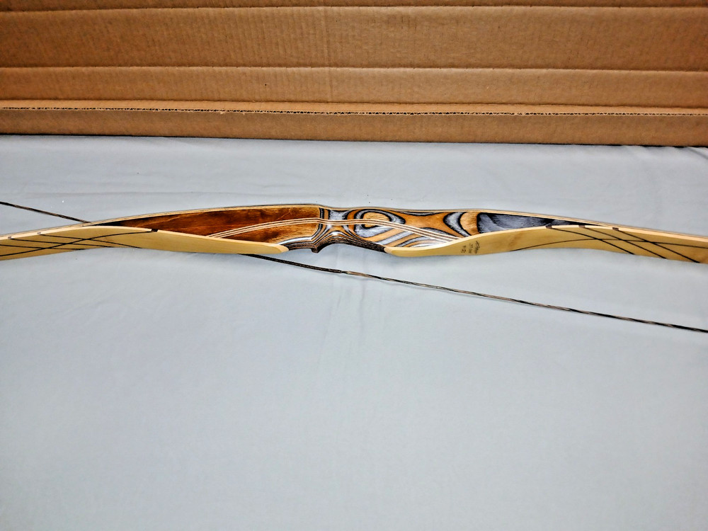 CHARRON ARCHERY - CUSTOM LONGBOW 62"AMO @ 48#
