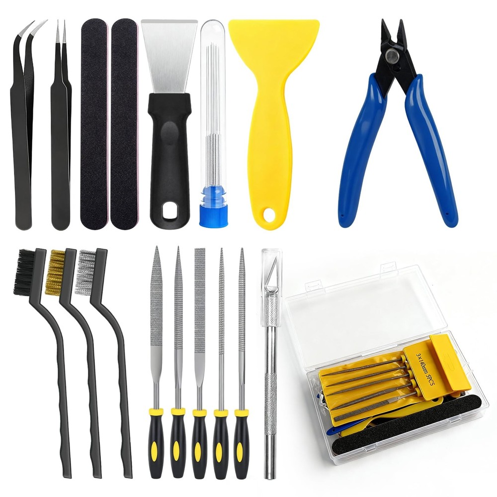 36Pcs 3D Printer Tools Kit with Transparent Storage Box, 3D Printer Accessori...