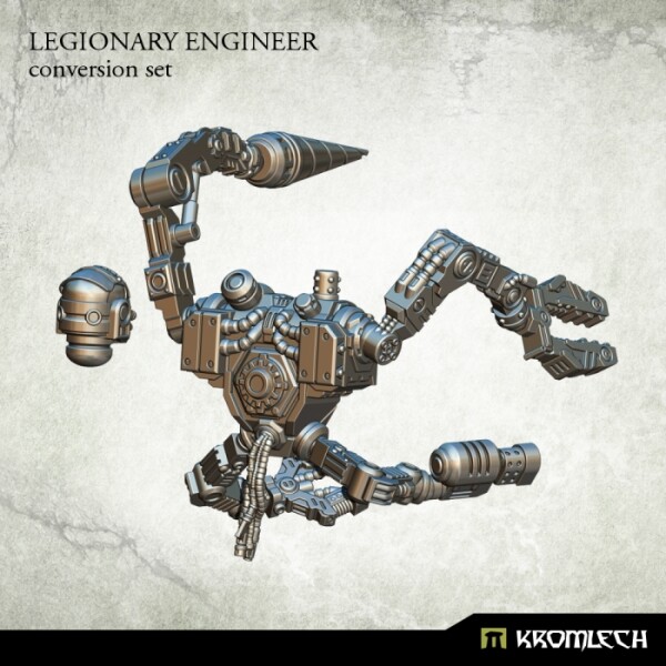 Techmarine Conversion Kit-Legionary Engineer-Kromlech-Iron Hands Tech Priest