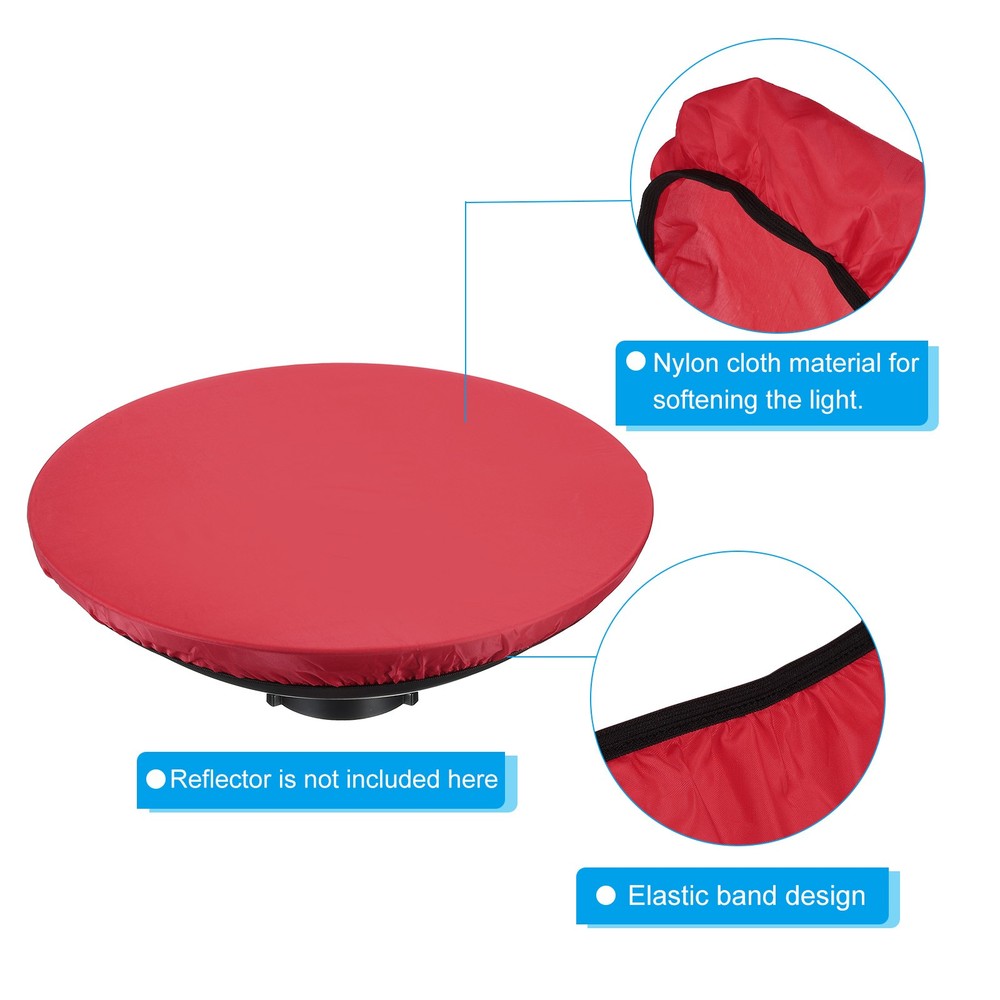 17" Soft Diffuser Lamp Cover Cloth Diffuser Lamp Sock for Flashing Red