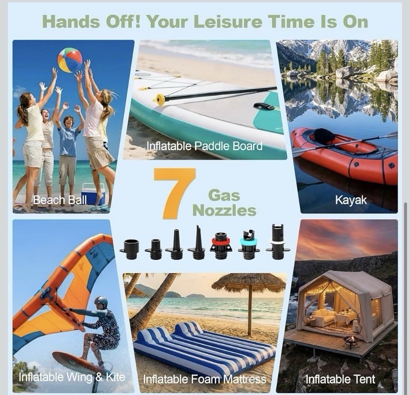 Electric Paddle Board Pump