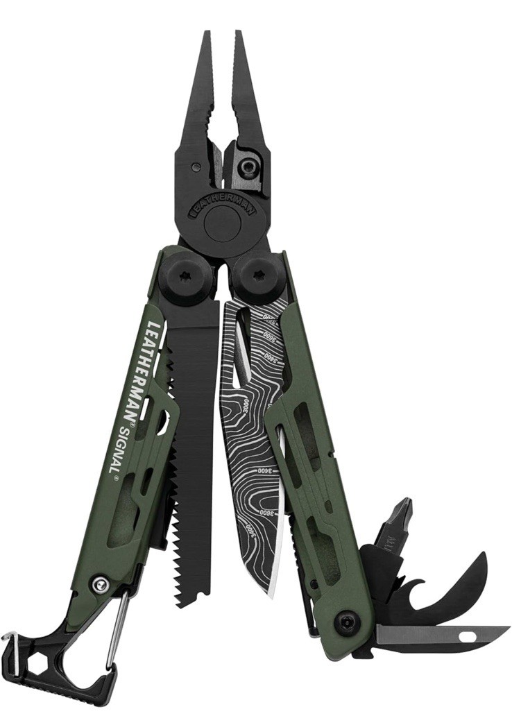 Leatherman Signal Multitool Fire Starter - Black Topo Blade - *BRAND NEW NIB*