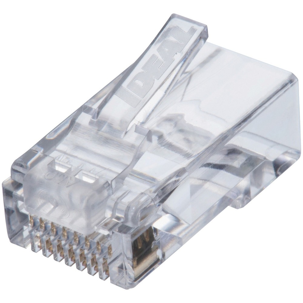 CAT-6 Feed-Thru RJ45 Mod Plugs 100 Pack