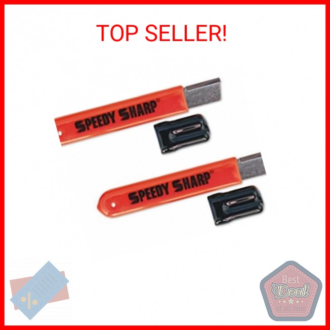 Speedy Sharp Carbide Knife Sharpener - (2) PACK- (Orange)