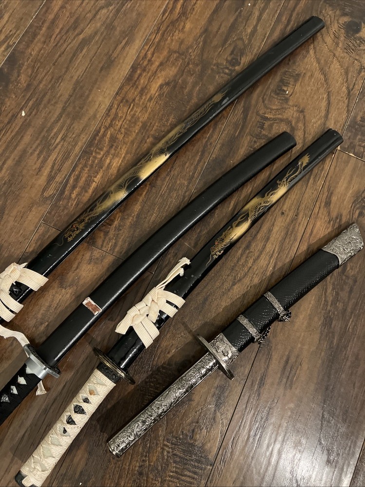 4pc Sword Katana Lot