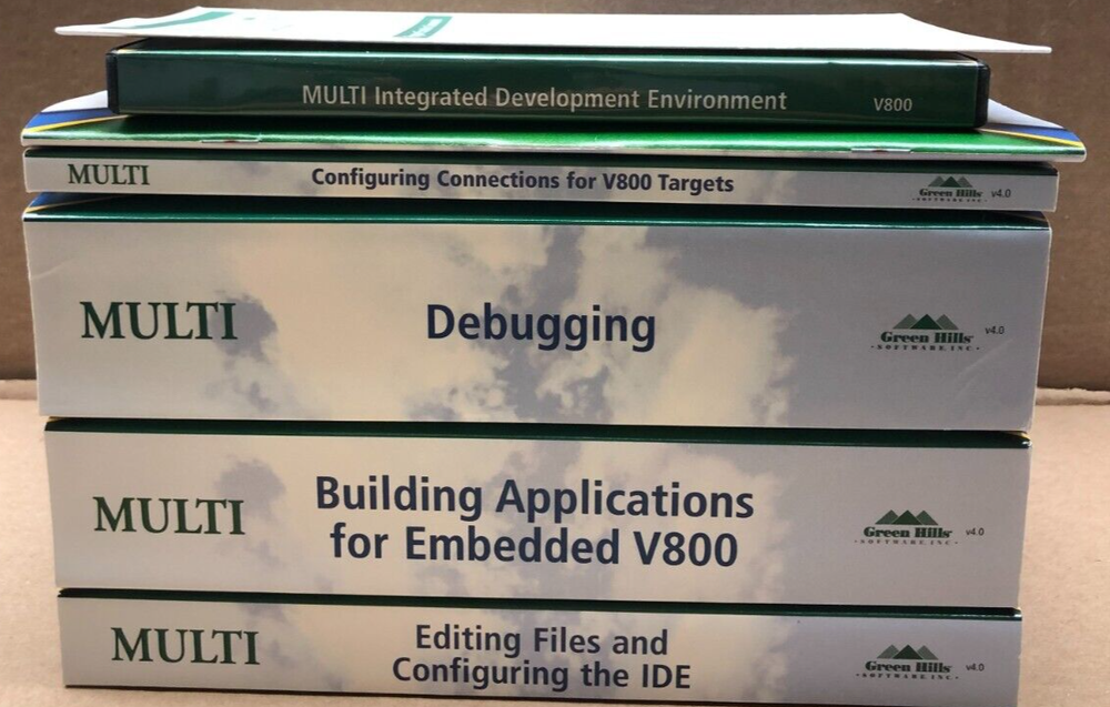 MULTI INTEGRATED DEVELOPMENT ENVIRONMENT V800 GREEN HILLS / (BRAND NEW)