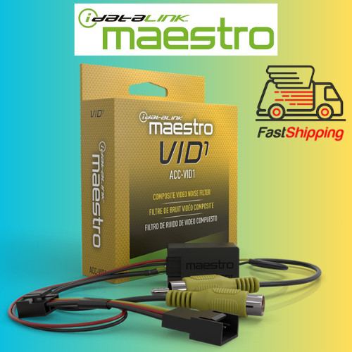 iDATALINK MAESTRO ACC-VID1 / Universal  - Composite Video Noise Filter   **NEW**