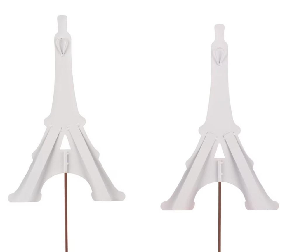 Round Top Collection - Eiffel Tower with Removable Stake