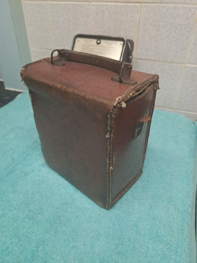 Vintage Model 40 AVO Meter With Original Leather Case.