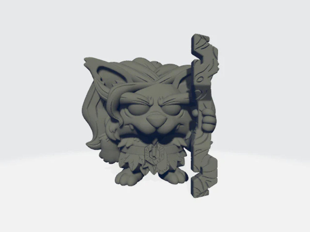 Chibi Tykes - Druid Dog