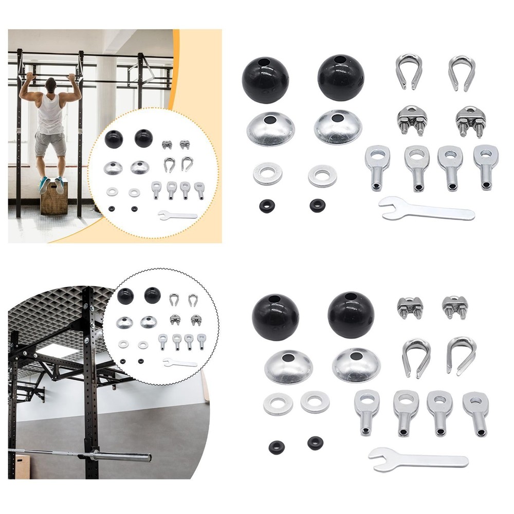 Gym Machine Cable Accessories Set Accessory Cable Ball Stopper