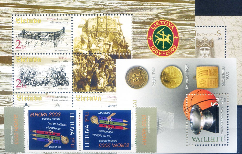 Lithuania. Full 2003 vintage.