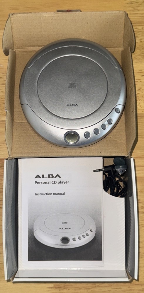 Alba Personal CD Player - Boxed - CCD431 Portable Compact Disc Player