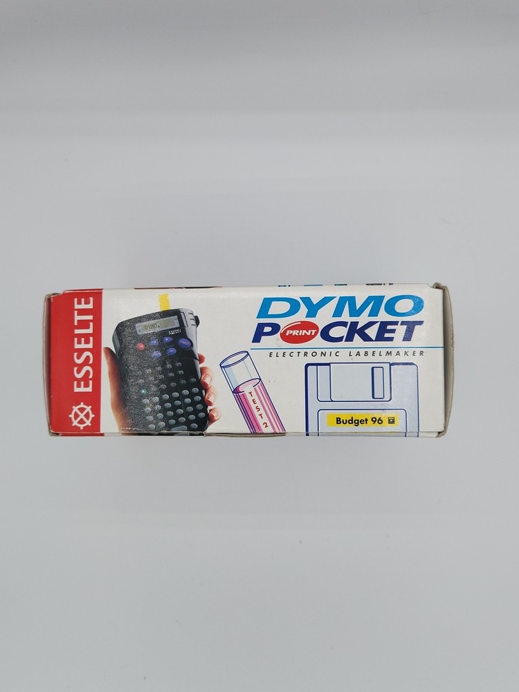 Dymo Pocket Handheld Electronic Label Maker Esselte W/Manual