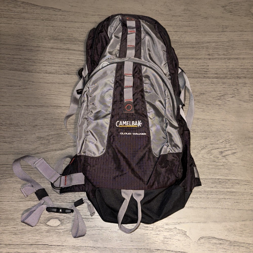 CamelBak Cloud Walker Hydration Pack Backpack Black Gray NO Bladder