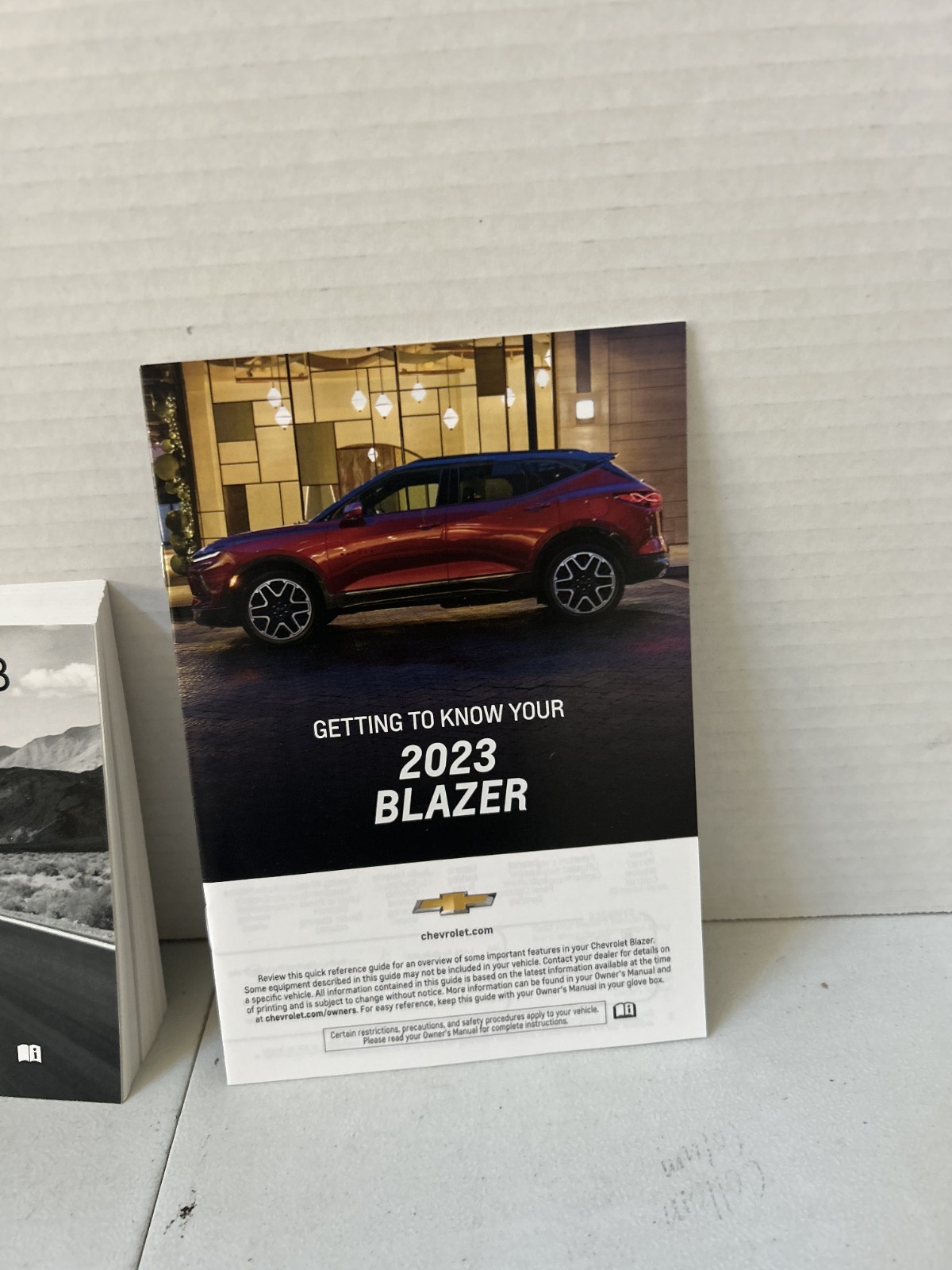 2023 CHEVY BLAZER Factory Owners Manual Set Free Shipping OEM