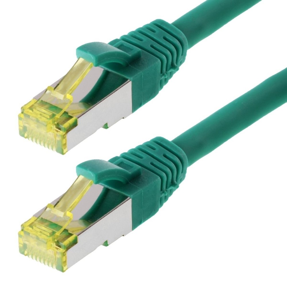 Helos CAT 6s patch cable green Green 1 m