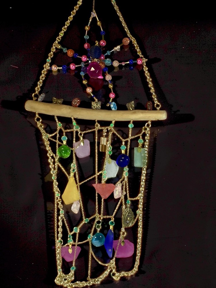 Beaded Spider Suncatcher