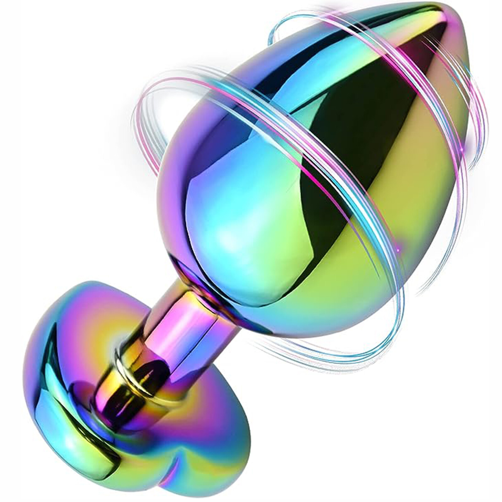 Anal Butt Plug Heart Stainless Jewel Butt Plug Sex Toy For Women Men Couple Gift