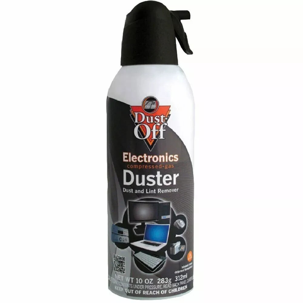 Dust-Off Disposable Compressed Gas Duster, 10 oz Cans, 6 Pack