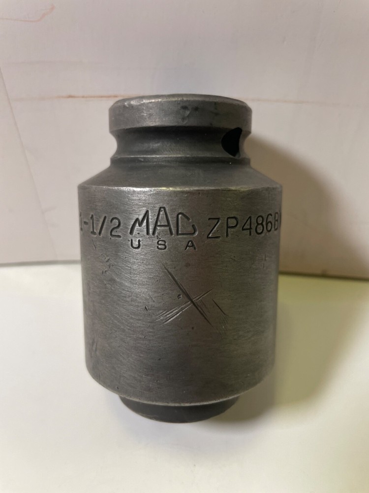 MAC Socket (ZP486BW) 1-1/2 U.S.A.