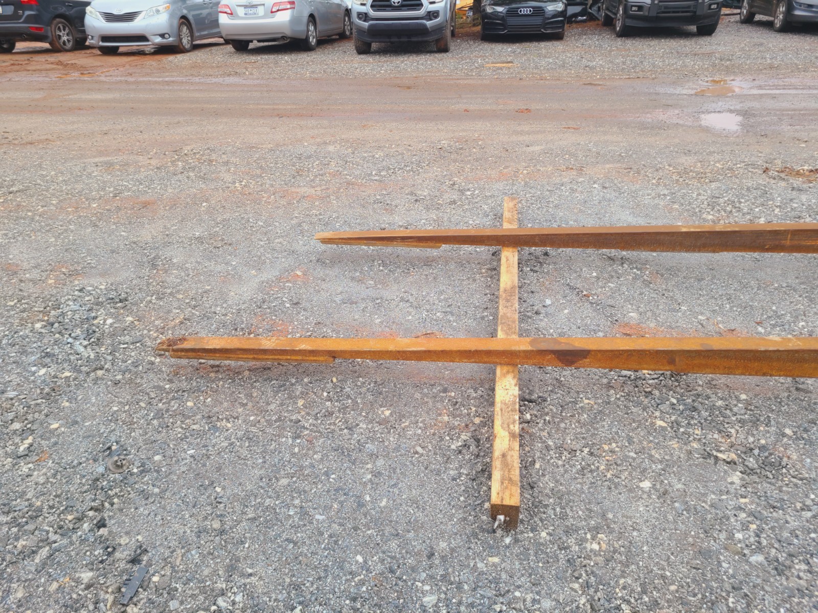 WHEEL LOADER SASFORKS SAS FORKS 4493-162 LONG FORKS 16 FOOT - READ NOTES!!!