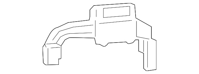 Genuine Ford Blind Spot Detection System Warning Sensor Bracket GN1Z-14D189-B