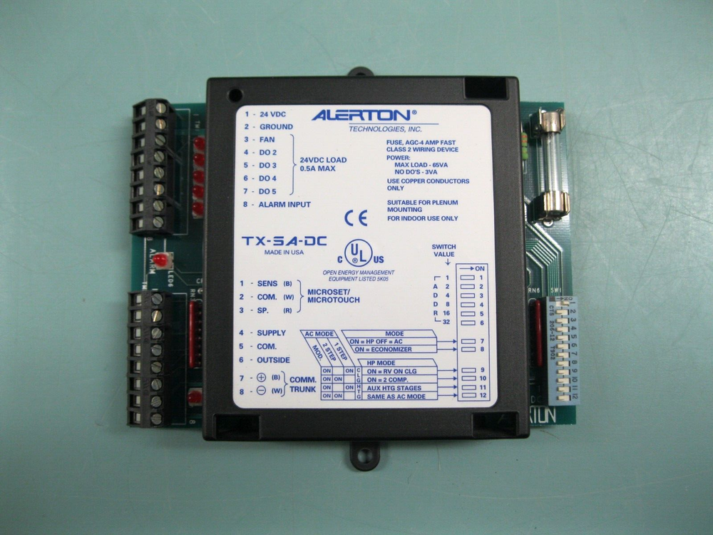 Alerton Ibex TX-SA-DC PLC Programmable Logic Controller New Old Stock D19