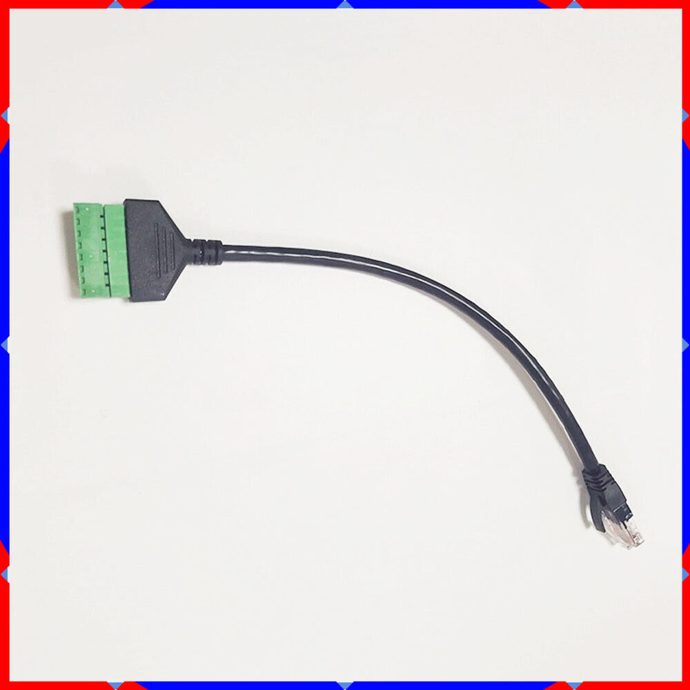 RJ45 revolution terminal 8-core extension Network cable adapter can be fixed