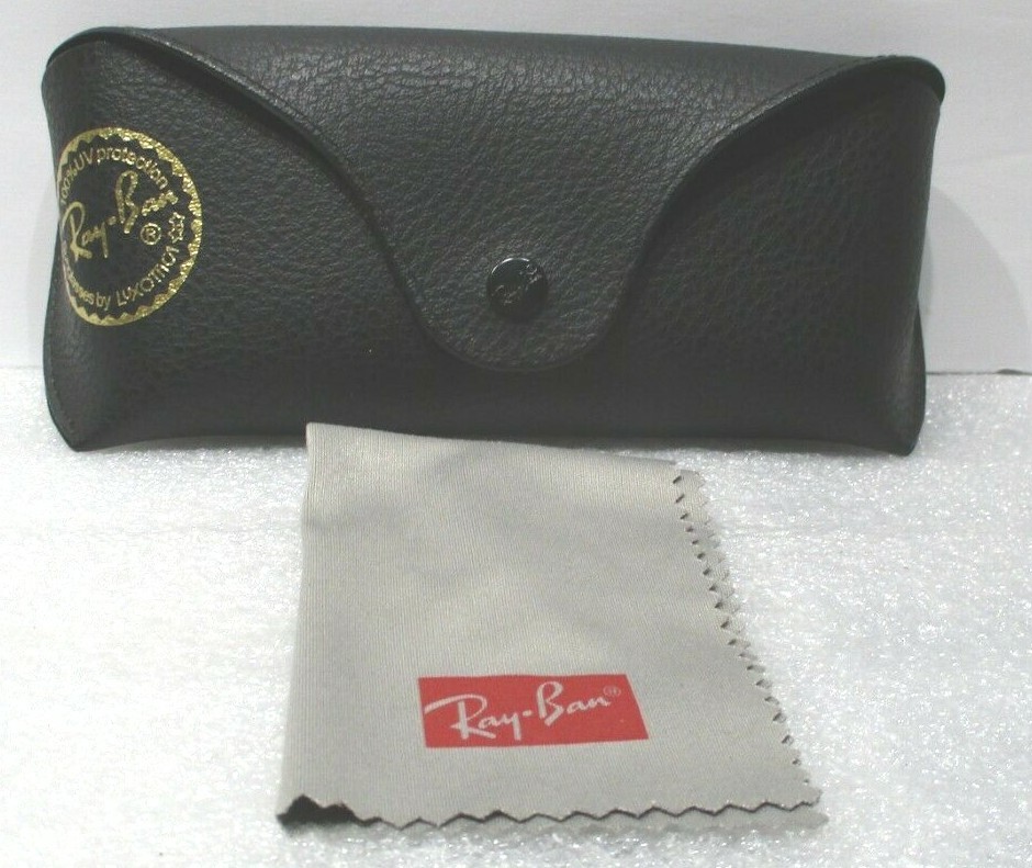 Ray-Ban  Case Only Black w/ cleaning cloth used