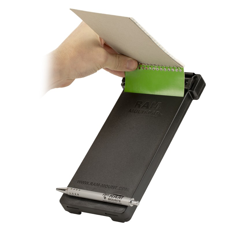 RAM Drill Down 1" Ball Mount with Multi-Pad Universal Notepad Holder