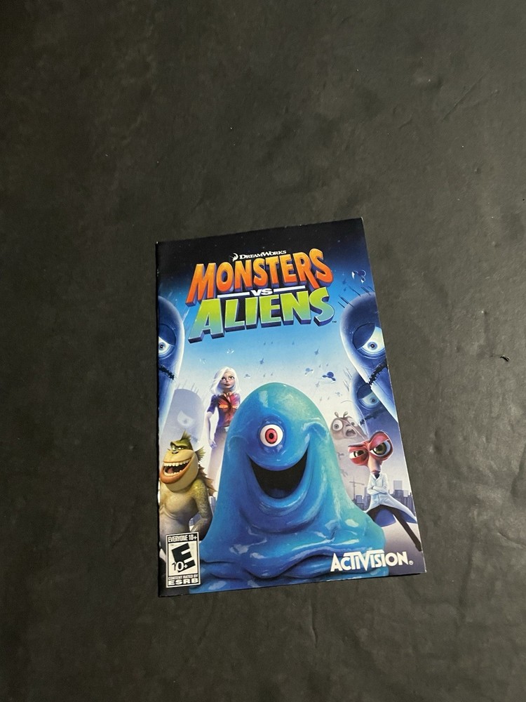 monsters vs aliens ps2 manual Only