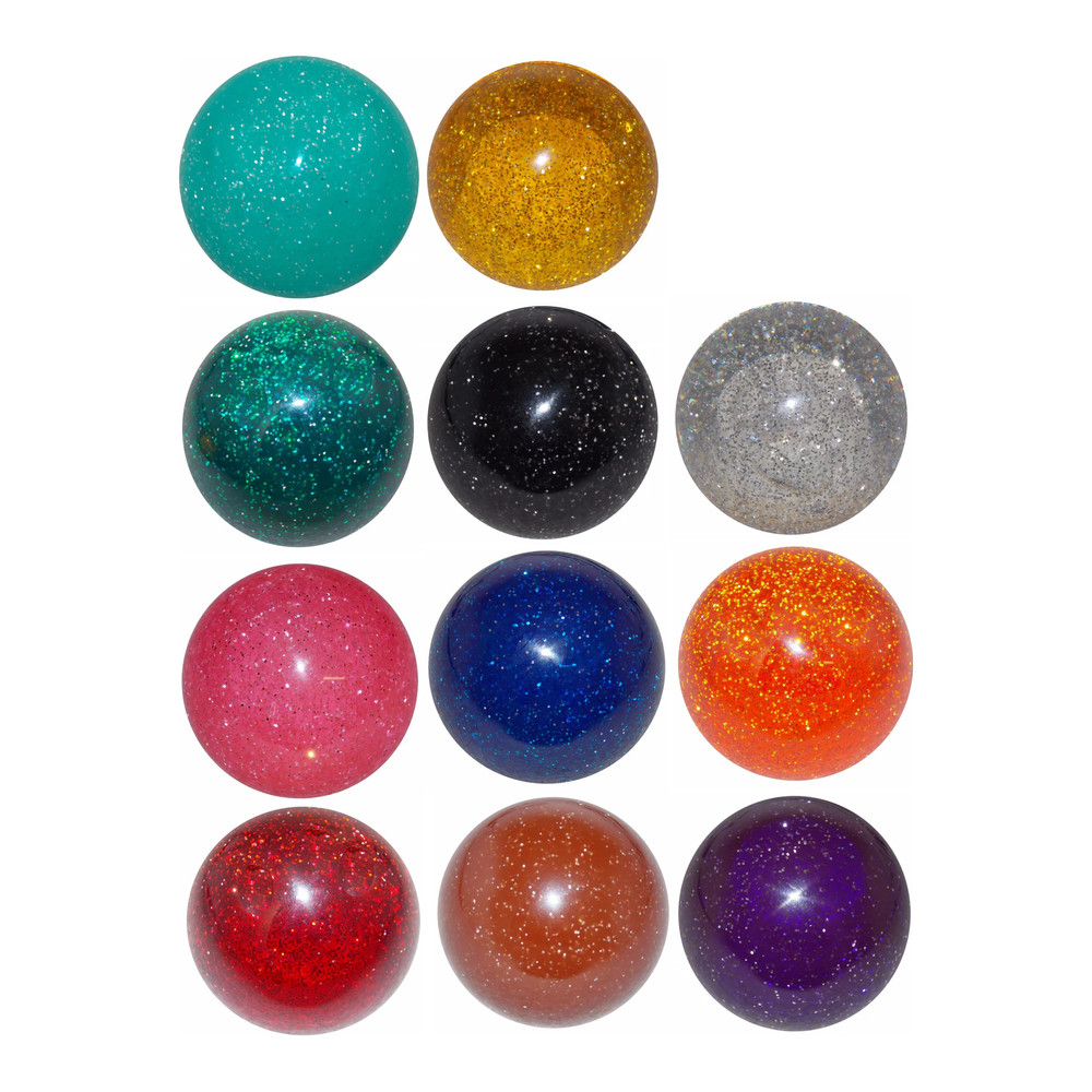 Glitter Shift Knobs (1/2"-13 female threads) Twisted Shifter (Choose Color)