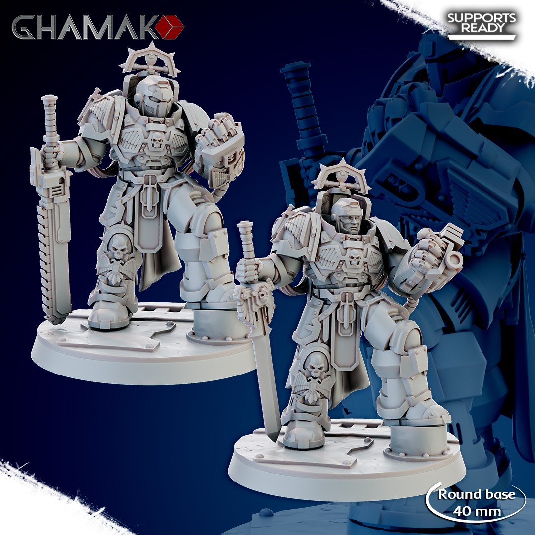 Ghamak Militum Proxy Army Set 3D resin miniatures Grim Dark Proxy