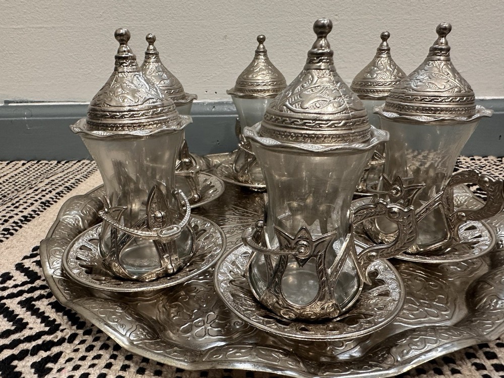 Traditional Silver Tea Set for 6