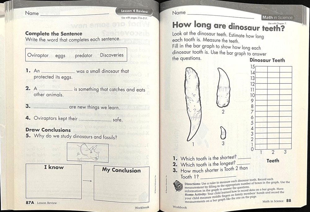 2nd Grade - SCIENCE - WORKBOOK - TEACHER GUIDE (2006, Scott Foresman)