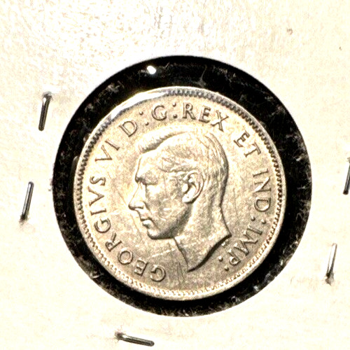 Canada 1941 five cents KM 33 XF