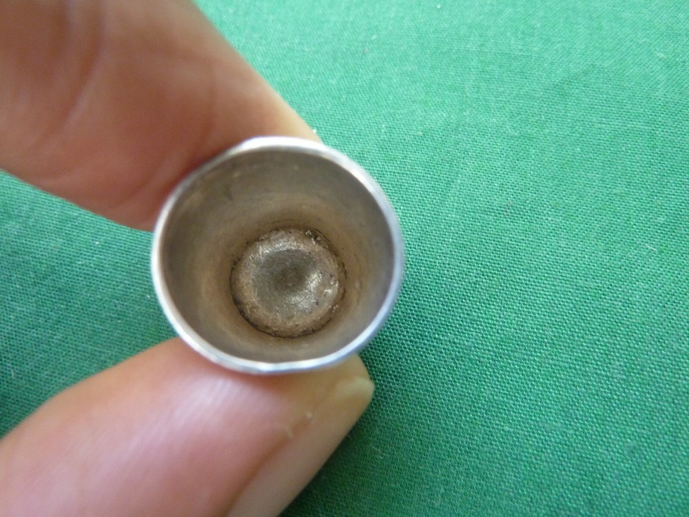 VINTAGE SILVER THIMBLE "13"